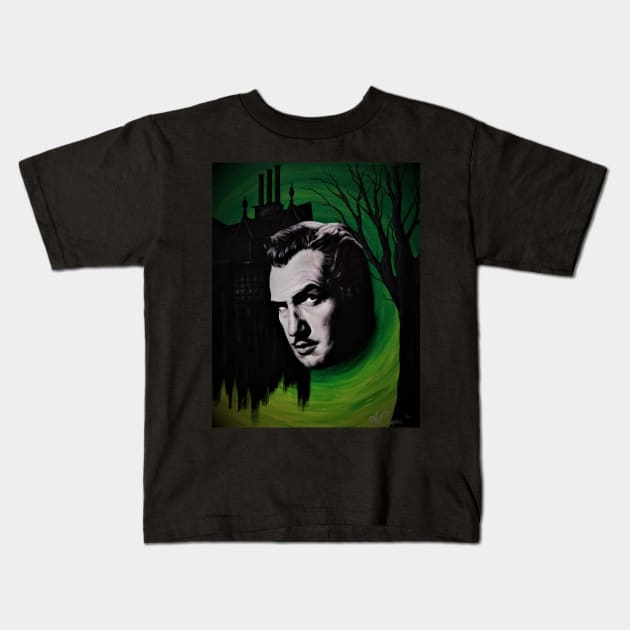 Master of Horror - Dark Haunting Kids T-Shirt by Amber's Dreams